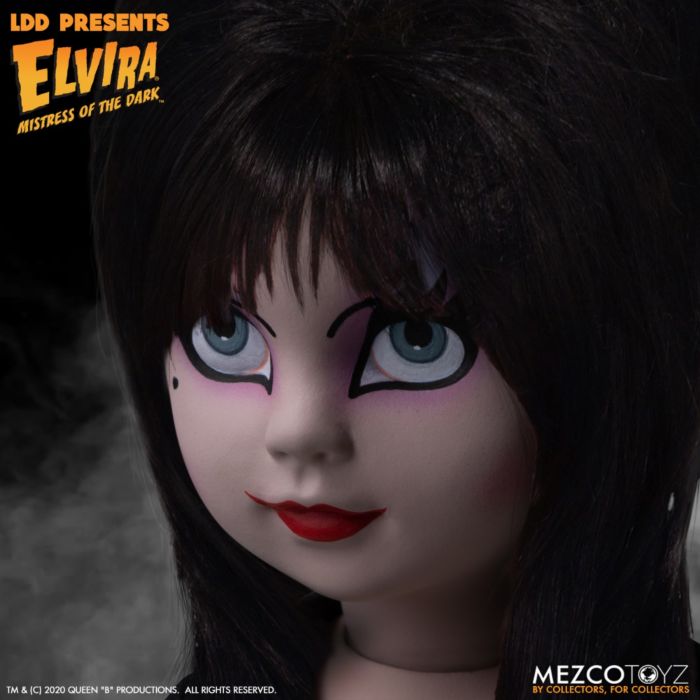 Elvira Mistress of the Dark Living Dead Dolls MEZCO