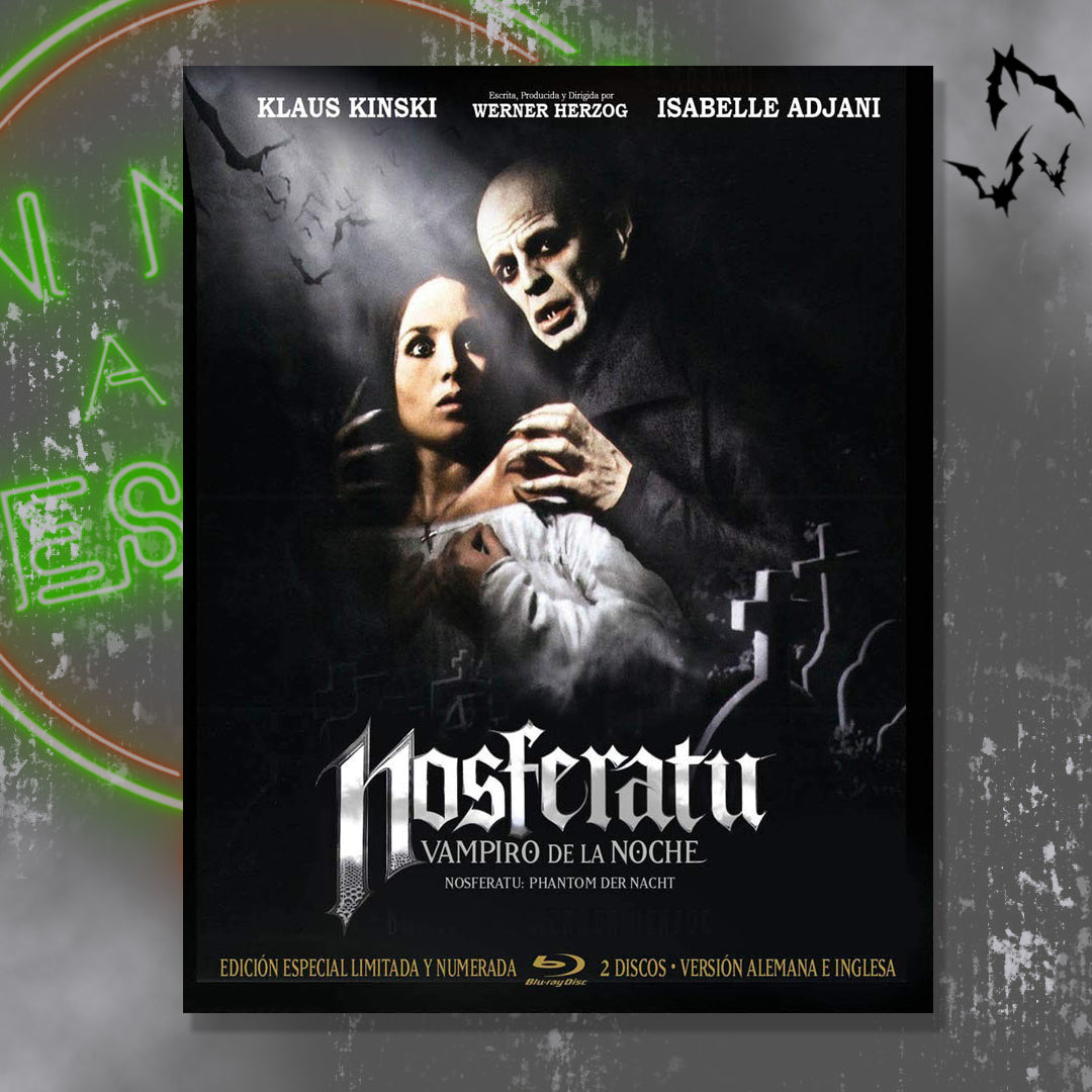 Nosferatu, Vampiro de la Noche (2 BDs) 2 versiones 1979 Nosferatu: Phantom der Nacht [Blu-ray]